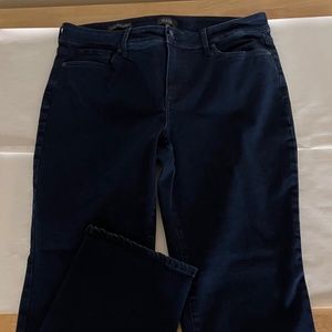 NYDJ Marilyn Straight Blue Jeans - 14 Petite